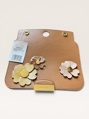 Michael Kors Sloan Select Medium Leather Shoulder Bag Flap